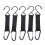 5ganci Nylon per Recinto Esterno Neri 1