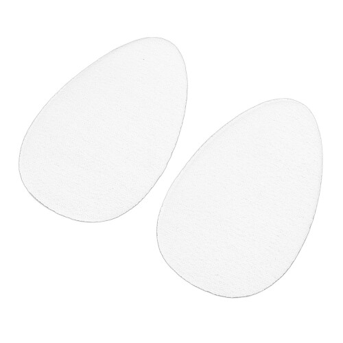 2pcs Silicone Sticker Impermeabile per Costume Bianco S 1