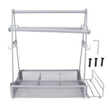 BBQ-Kondimenthalter mit Handtuchhalter für Grill und Picknick
