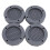 (Gray) 4pcs Washing Machine Vibration Damper with Suction Cup Gray 3