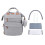 (Gray) Borsa Pannolini Baby USB 1