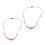 (Rose Red) Collana Sensoriale 2 Pz 3