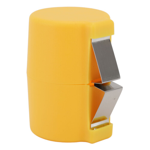 (Yellow) Eierschalenöffner für rohe & gekochte Eier, schnell 1