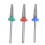 3x Wolfraam nagelboor bits voor elektrische machine 4