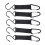 5ganci Nylon per Recinto Esterno Neri 2