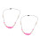 (Rose Red) Collana Sensoriale 2 Pz 5