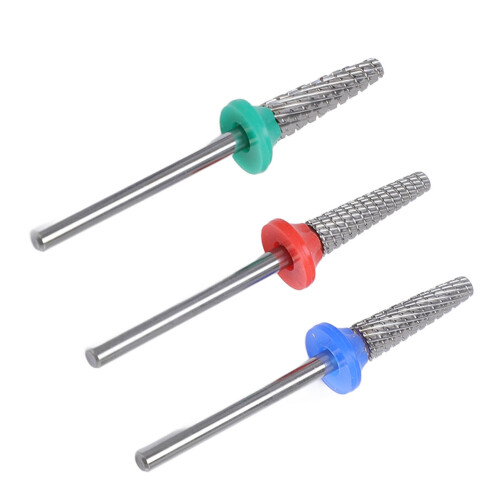 3x Wolfraam nagelboor bits voor elektrische machine 2