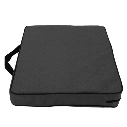 (Black) Waterproof Stadium Cushion Black 2