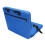 (Blue) Folding Stadium Seat Cushion Back Support Portable Blue 3