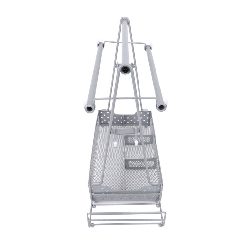 BBQ Condiment Holder Grill Caddy with Towel Holder 2