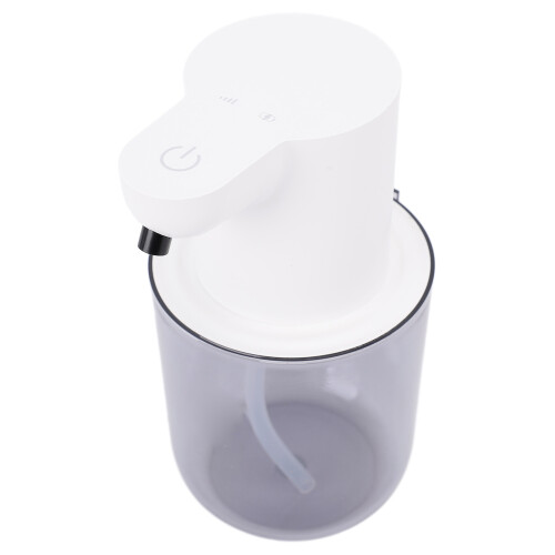 (White) Erogatore Sapone Schiumogeno Touchless Nero IPX5 1