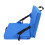 (Blue) Folding Stadium Seat Cushion Back Support Portable Blue 5
