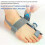 Unisex bunion corrector, adjustable button toe corrector 4