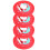 4Pcs 82mm Hockey Replacement Pucks Table Game 3