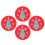 4Pcs 75mm Hockey Replacement Pucks Table Game 3