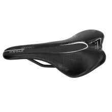 Ultraleichte Mikrofaser-Leder-Sattel für Mountainbikes Schwarz für Rennradfahren