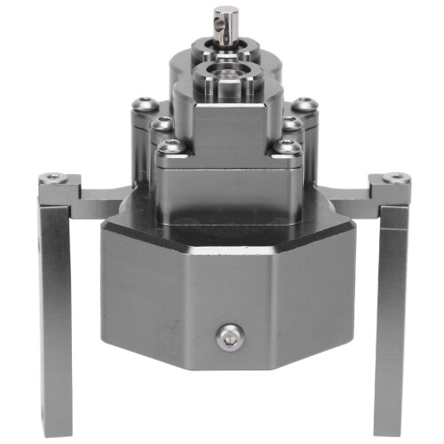 (Titanium) 313mm Wheelbase Metal Chassis Frame 1/10 RC Crawler Titanium 1