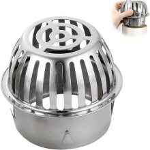 Stainless Steel Convex Floor Drain, Gutter Filter Drain, Stainless Steel Gutter Filter(83mm)
