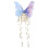 Langer Haar-Klemmclip Strass Legierung Mode 1