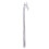 Langer Haar-Klemmclip Silber Strass Elegant 2