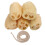 5PCS Loofah Dish Brush Kitchen Scrubber 1