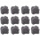12pcs Replacement Pads for Window Cleaning Robot 1
