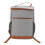 (Gray Orange) Insulated Leakproof Backpack Cooler for Camping Beach Black 1