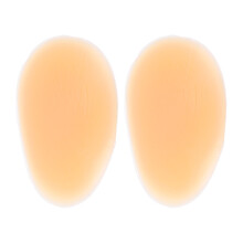 (L Size) 1 Pair Silicone Butt Pads 3cm Thick Self Adhesive L Size Fit Curves