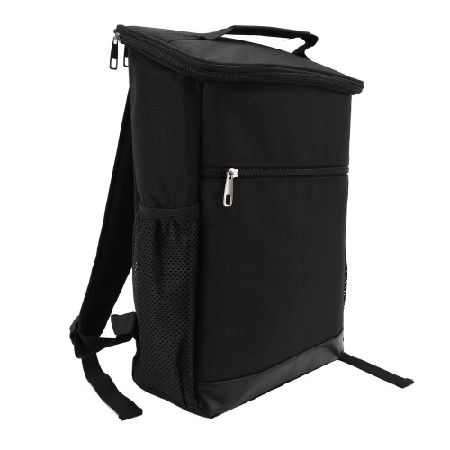 (Black) Insulated Leakproof Backpack Cooler for Camping Beach Black 1