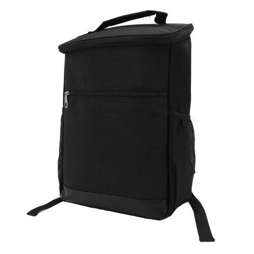(Black) Insulated Leakproof Backpack Cooler for Camping Beach Black 2