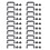 (Silver Black) 20 Stks Gouden Boogsluiters 1