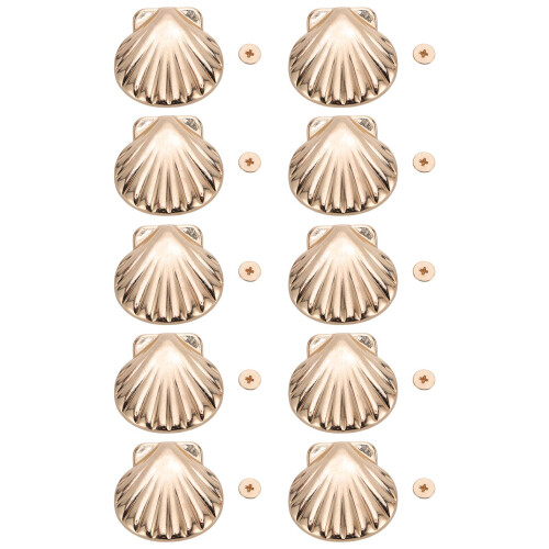 10 Sätze 33mm Gold-Nietmuttern 4,5mm PH-Schraube