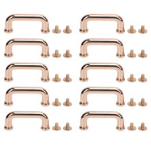 (Gold) 10 Stk. 25,5x10,5x5mm Flachrundbogenbrücke Silber