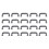 (Silver Black) 20 Stks Gouden Boogsluiters 4