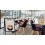 B2 size, double-sided, snap frame A-board in a black aluminium frame 8