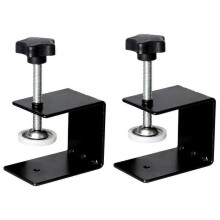 (2Pcs) Heavy Duty Furniture Steel Drawer Front Installation Clamps Flexible Drill Hole Guide Design For Installing Frame Of Cabinets
