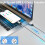 20 Ft USB C Cable, Long USB A 2.0 to Type C 12W Fast Charging & Data Transfer Cord Compatible with Xbox PS5 Controller, iPhone 17/16/15, Android Phone 4