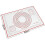 Silicone Baking Mat Non-Stick Dough Mat (60 x 40 cm red) Irisfr 2