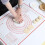 Silicone Baking Mat Non-Stick Dough Mat (60 x 40 cm red) Irisfr 3