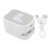 (White) Luce LED Digitale Portatile per Pulizia Unghie Rosa 1