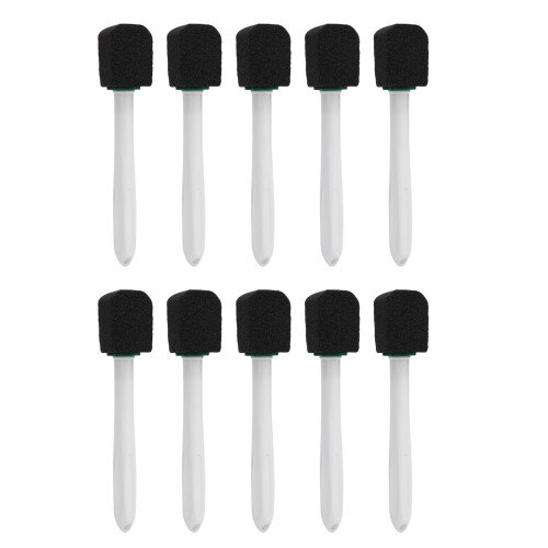 (Black) 10x pumice steen borstel grijs