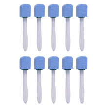 (Blue) 10x pumice steen borstel grijs