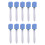 (Blue) 10x pumice steen borstel grijs 1