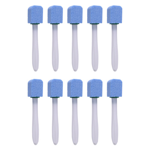 (Blue) 10x pumice steen borstel grijs