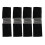 (Black) 4x Haarband aus Samt, rutschfest, elastisch, hellbraun 1