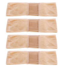 (Skin Color) 4x Hauband für Spitzenperücke voll verstellbar elastisch