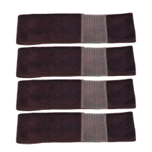 (Coffee Color) 4x Hauband für Spitzenperücke voll verstellbar elastisch