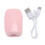 (Pink) Nagellampe tragbar 400mAh blau 1