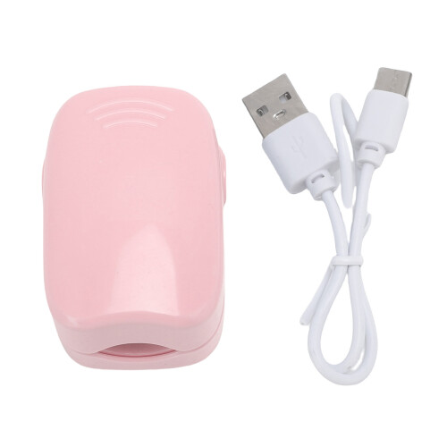(Pink) Nagellampe tragbar 400mAh blau