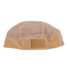 (Beige) Antislip Verstelbaar Pruikmuts Kant Ontwerp Bruin